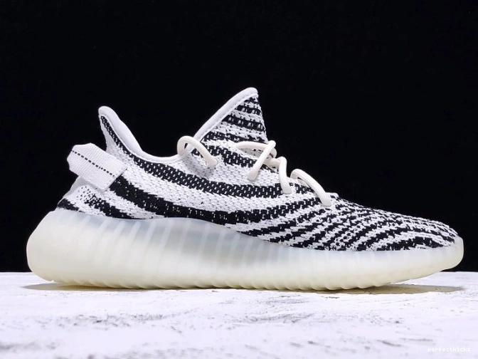 350 White Adidas Yeezy V2 CP9654 Black Zebra Boost 0805